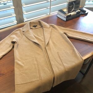 J.Crew Sophie open-front sweater blazer